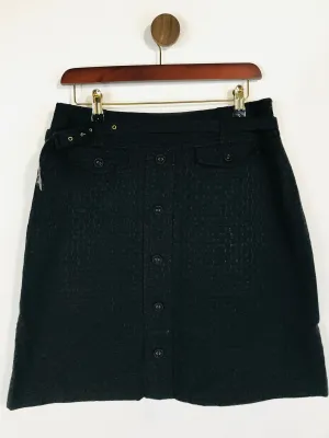 ASOS Women's Cotton Polka Dot A-Line Skirt | UK14 | Black