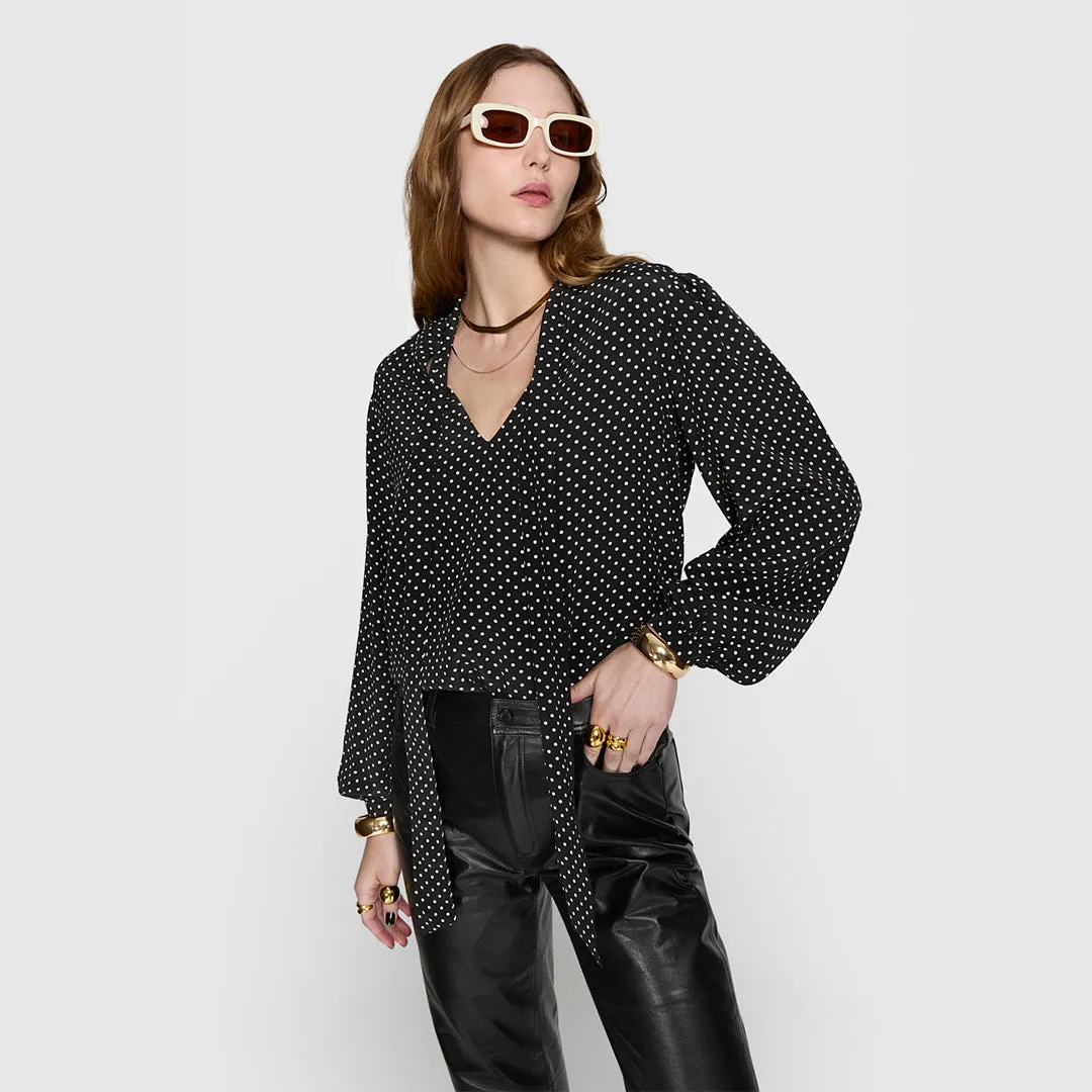 Bailey Tie Neck Blouse