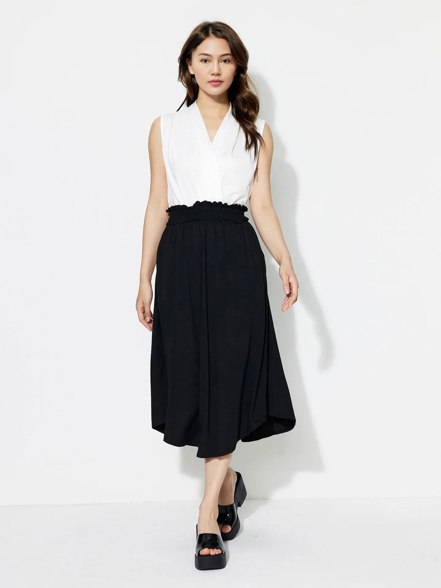 Black A-Line Skirt