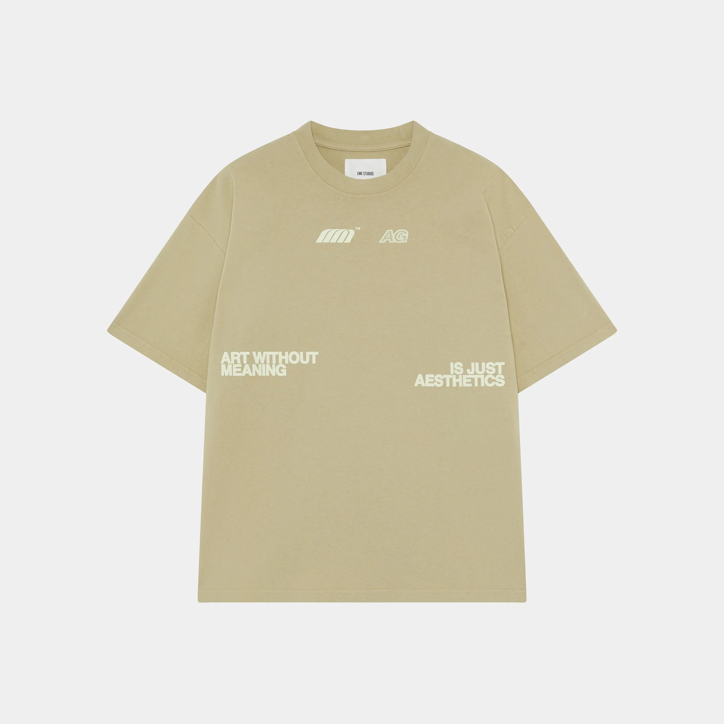 Closing Moss Oversized Tee