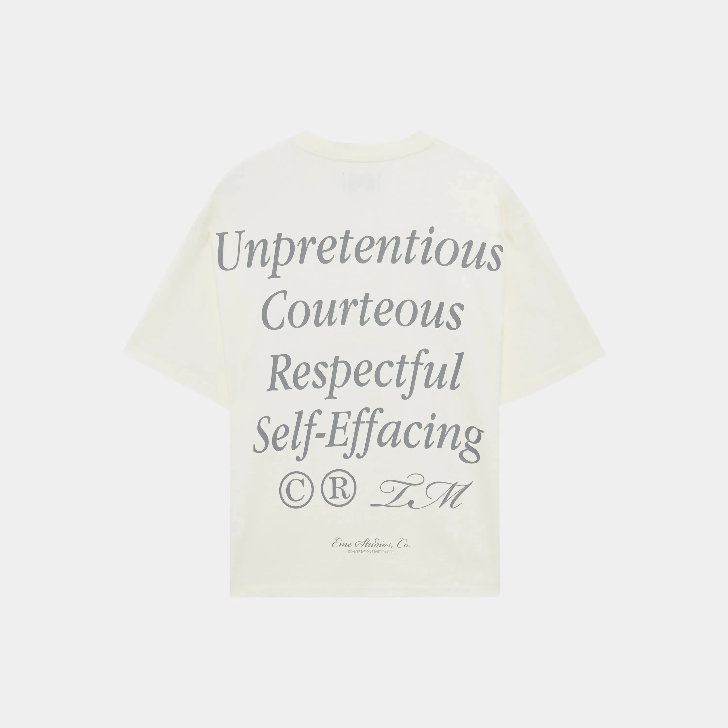 Construction Off Sand Oversized Tee