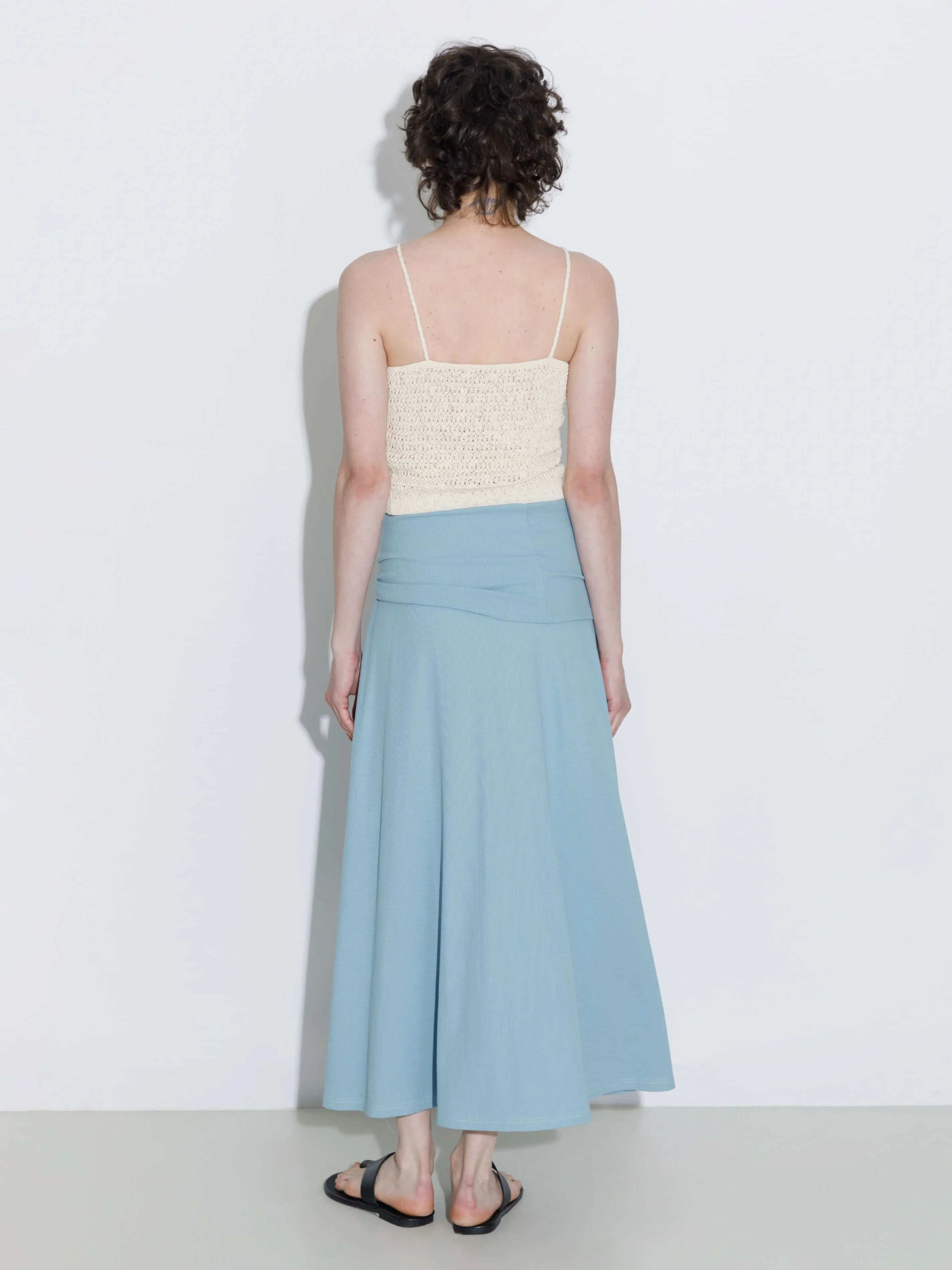 Convertible Strapless A-Line Dress & Skirt