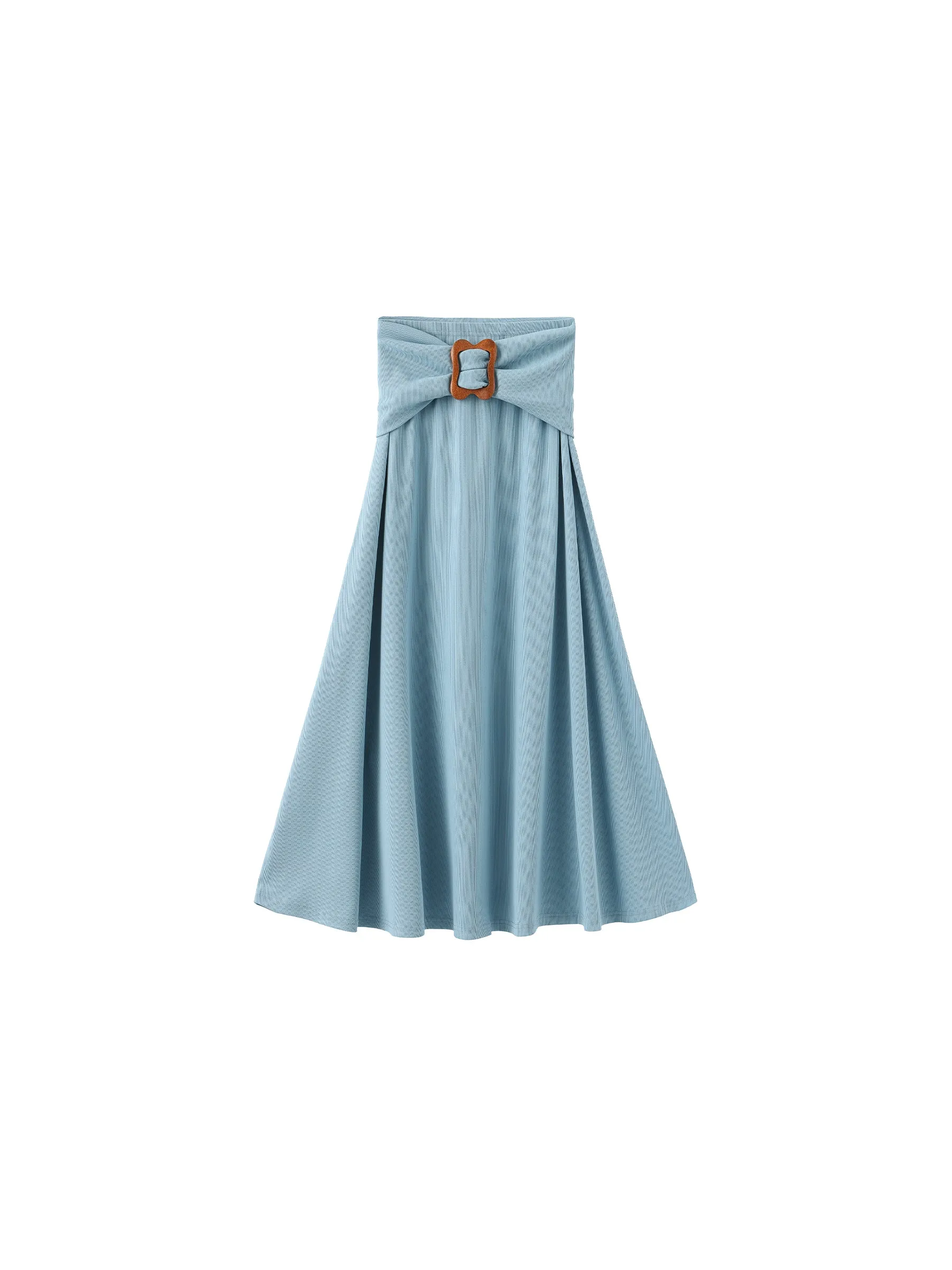 Convertible Strapless A-Line Dress & Skirt