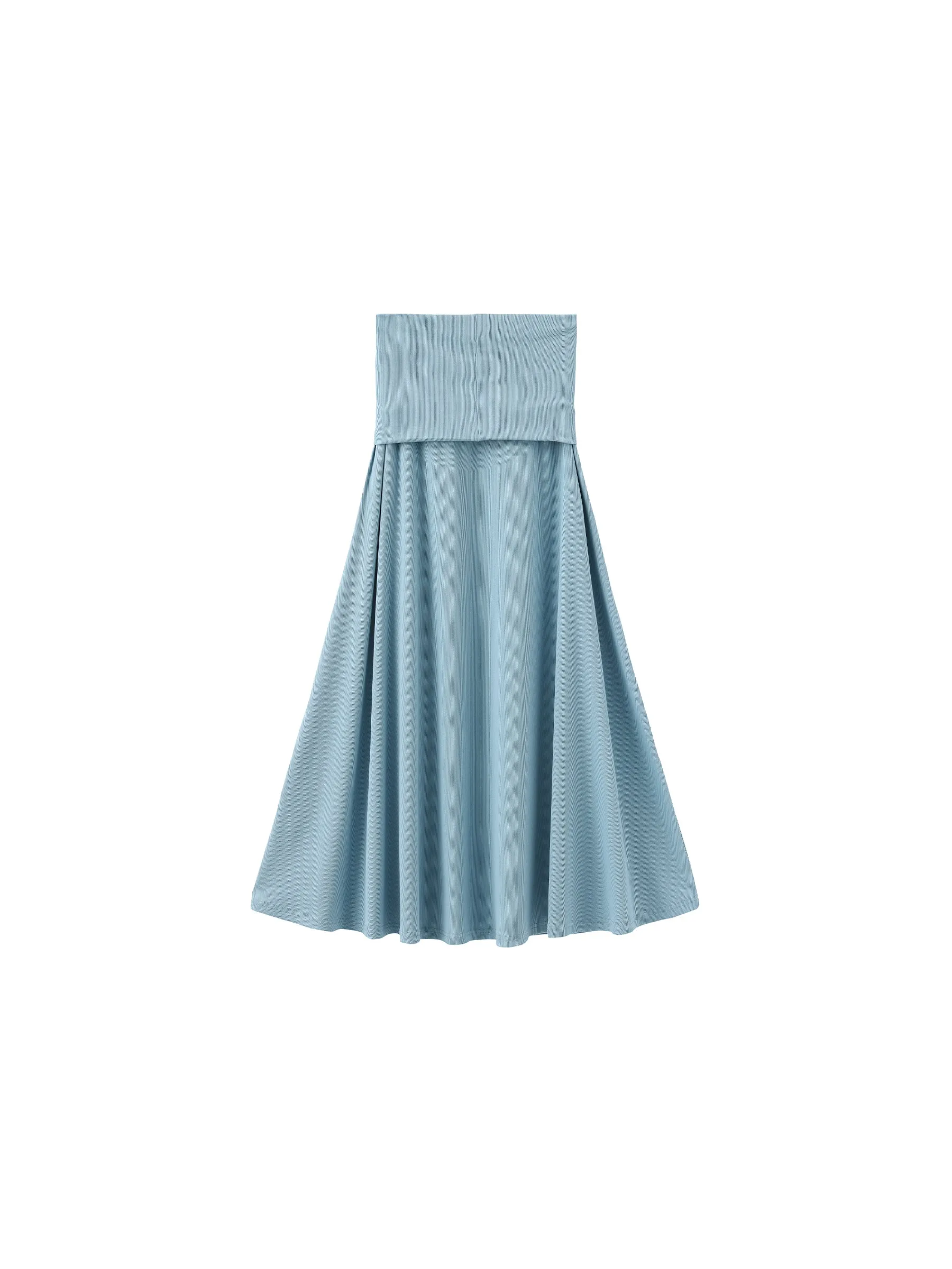 Convertible Strapless A-Line Dress & Skirt