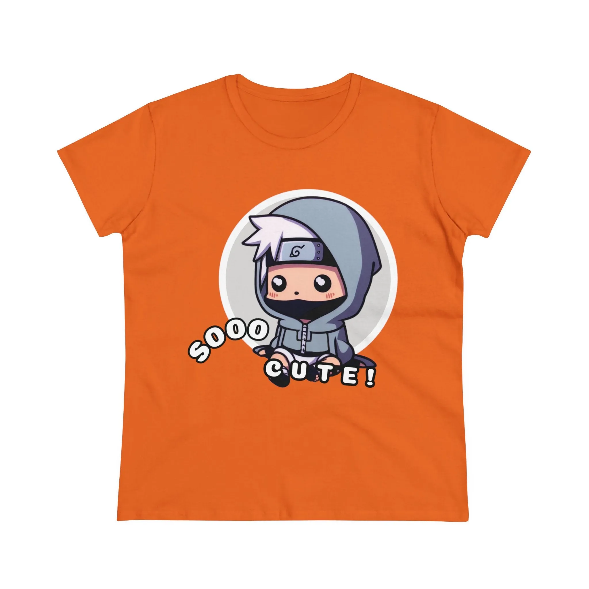 Cute Edition: Copy ninja technique; mini shadow clone jutsu, Women's Cotton Graphic Tee