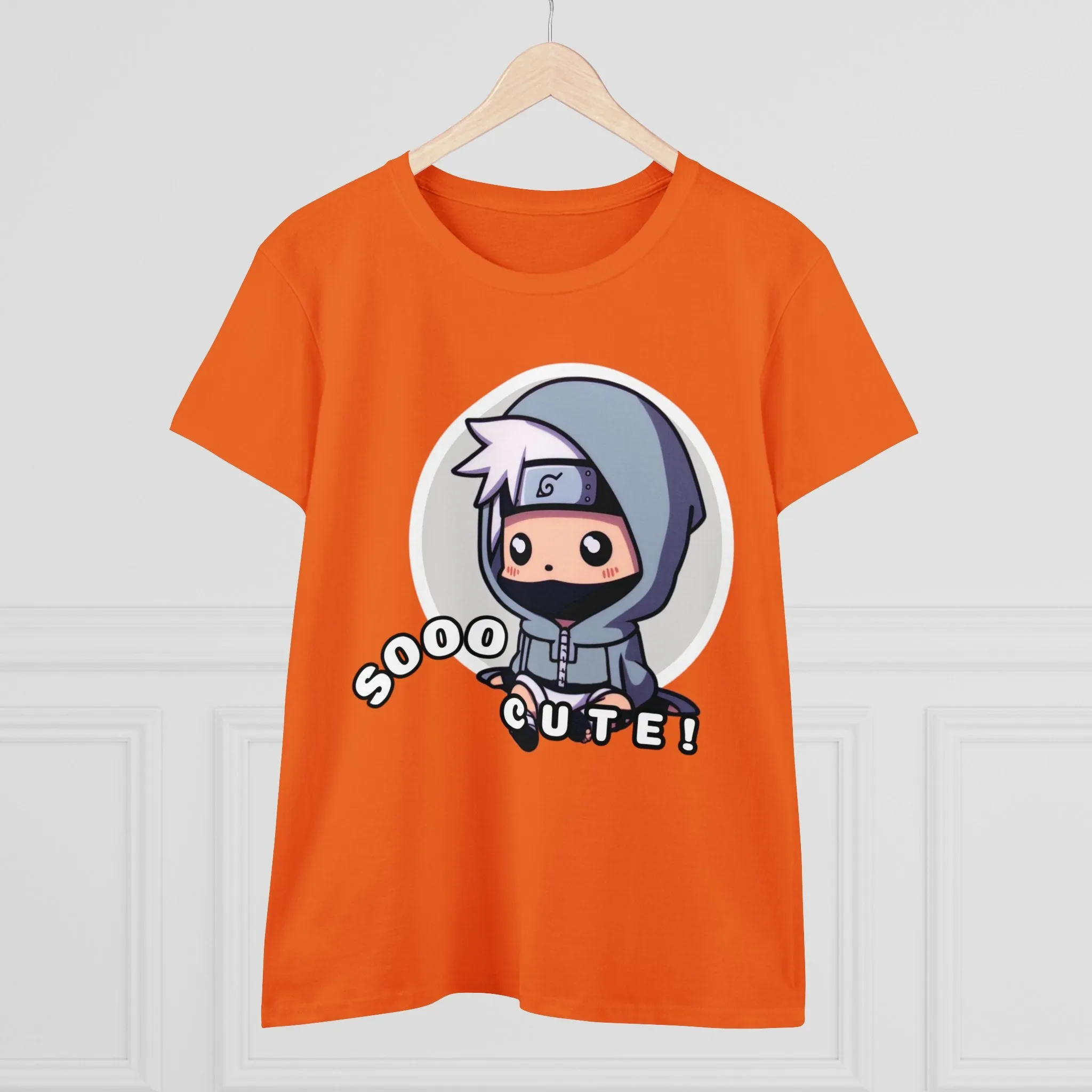 Cute Edition: Copy ninja technique; mini shadow clone jutsu, Women's Cotton Graphic Tee