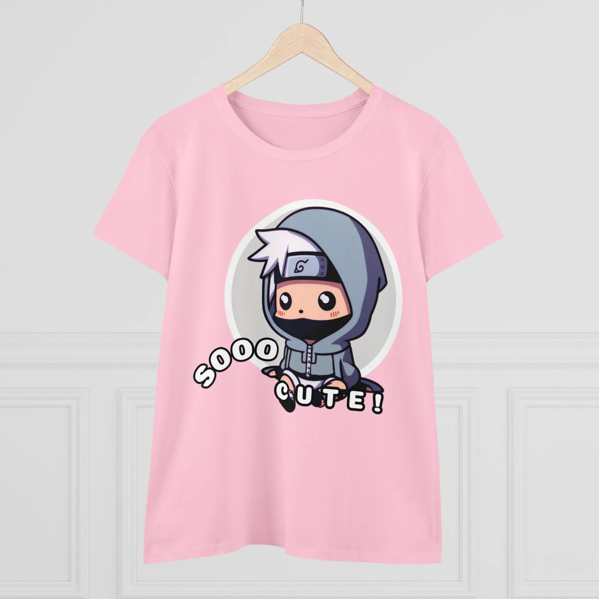 Cute Edition: Copy ninja technique; mini shadow clone jutsu, Women's Cotton Graphic Tee