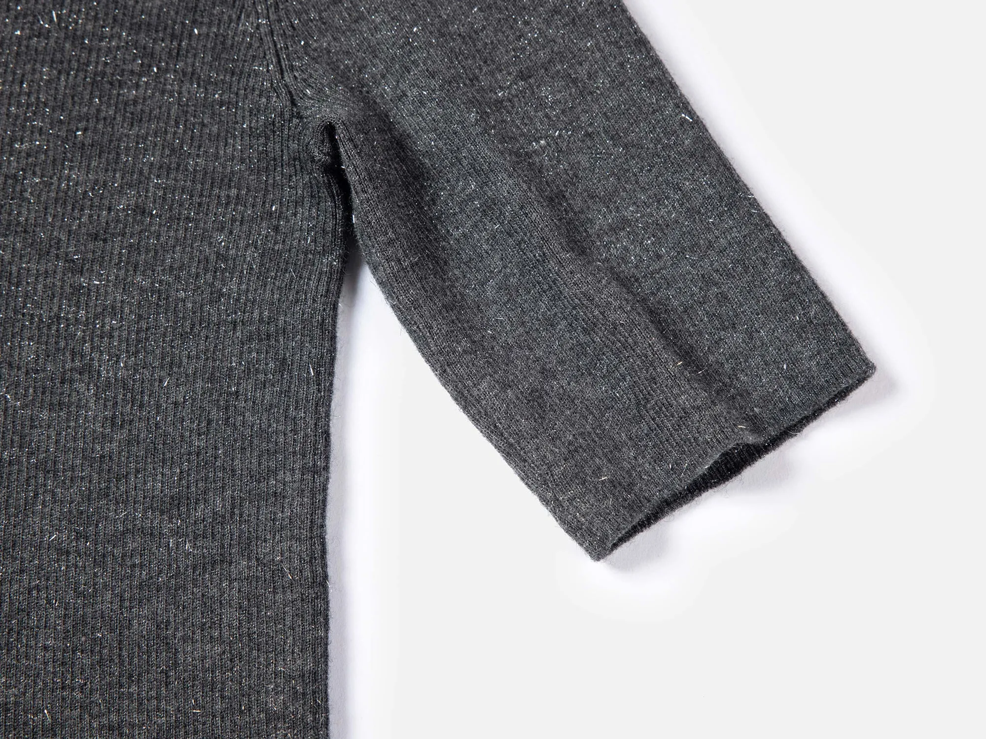 EP YAYING Wool V-neck Fit Sweater Top