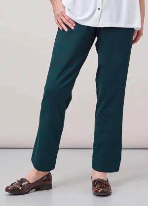 Flavia Straight Leg Ponte Jersey Pull On Trousers
