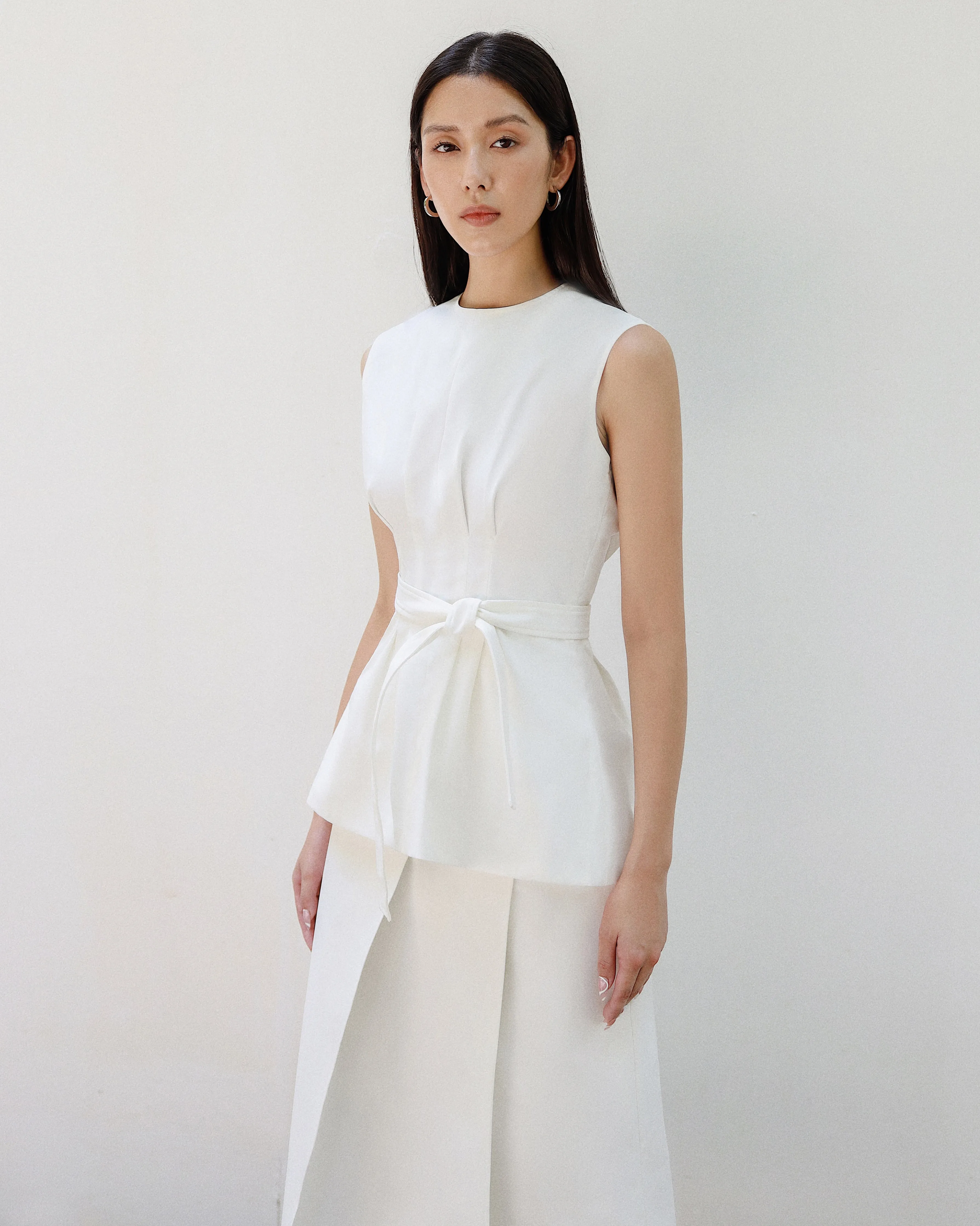 Folded A-Line Skirt