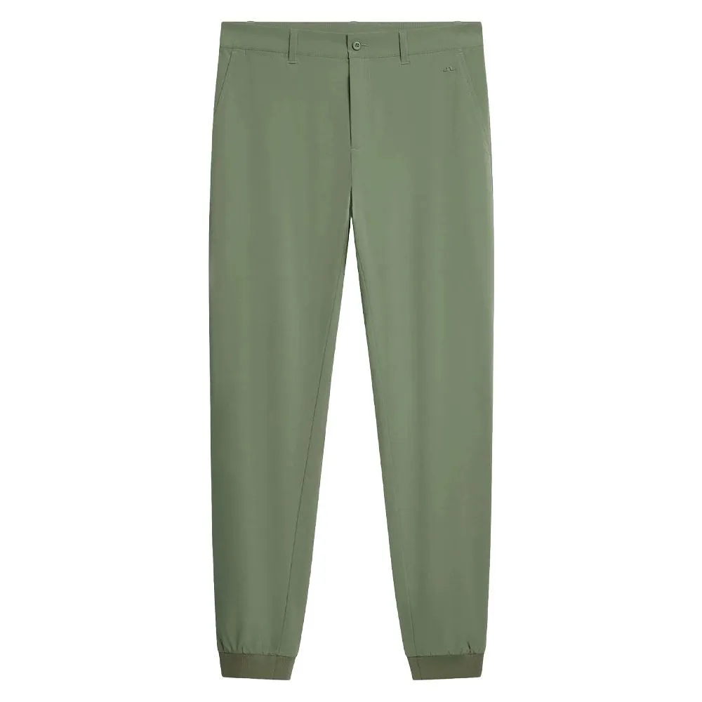 J.Lindeberg Cuff Jogger Golf Pants Oil Green - SP24