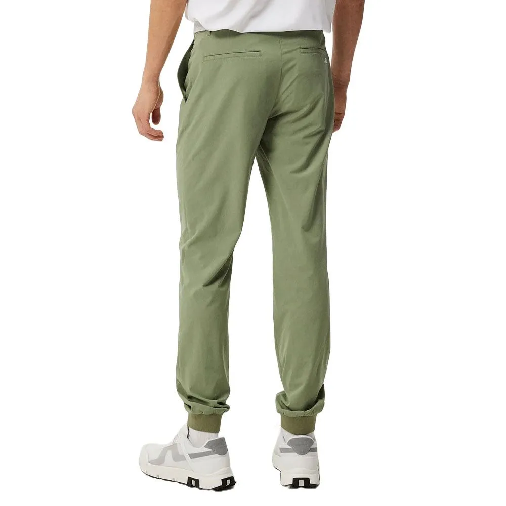 J.Lindeberg Cuff Jogger Golf Pants Oil Green - SP24