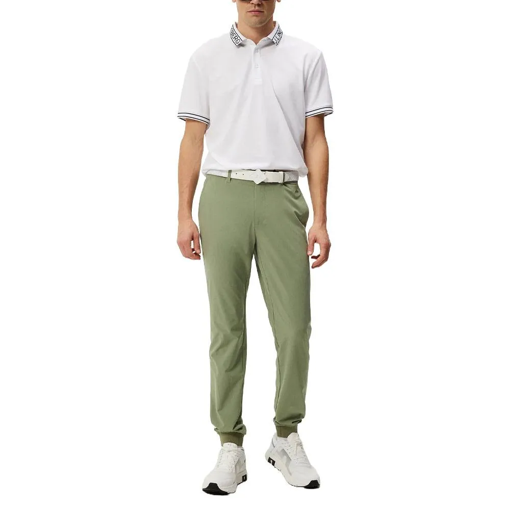 J.Lindeberg Cuff Jogger Golf Pants Oil Green - SP24