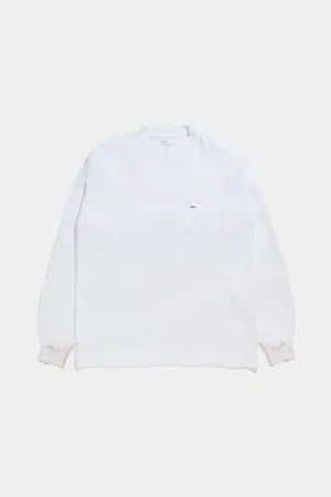LS Pocket Tee - White