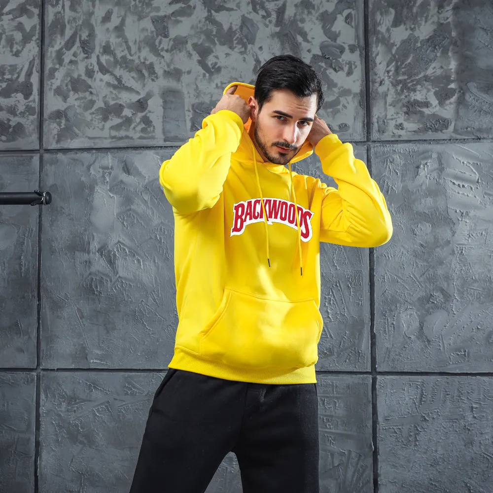 Men Graphic Hoodie Backwoods Printed Sportswear Men's Hip Hop Hoodie Sweater
