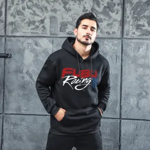 Men Graphic Hoodie Fashion Men's and Women's Hooded Fleece-Lined Casual Sweatshirt