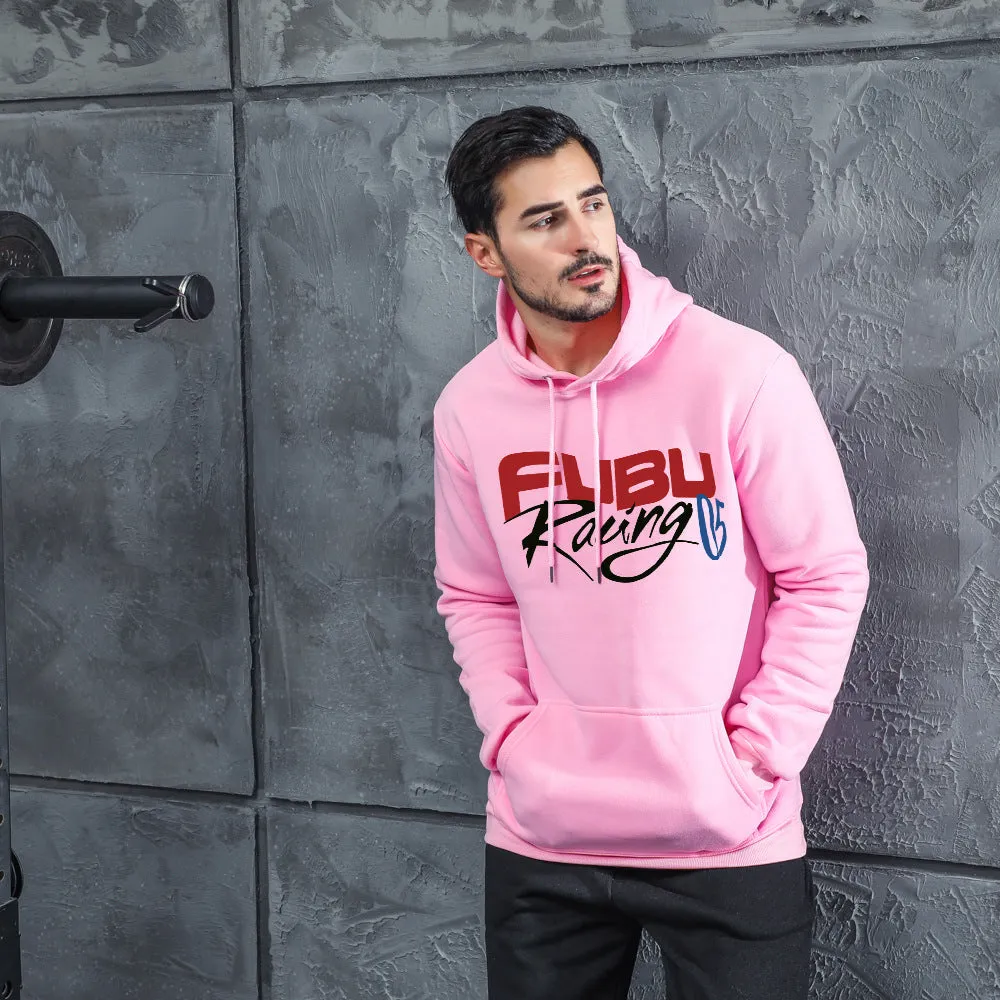 Men Graphic Hoodie Fashion Men's and Women's Hooded Fleece-Lined Casual Sweatshirt