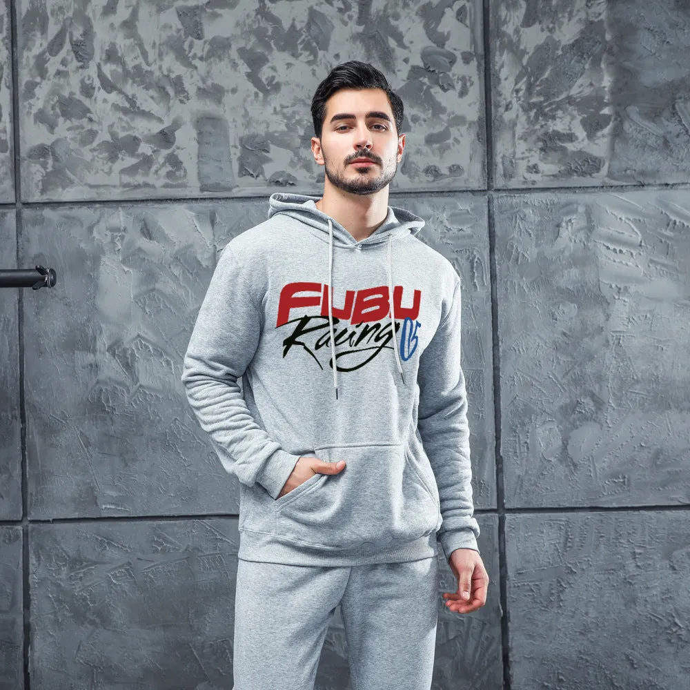 Men Graphic Hoodie Fashion Men's and Women's Hooded Fleece-Lined Casual Sweatshirt