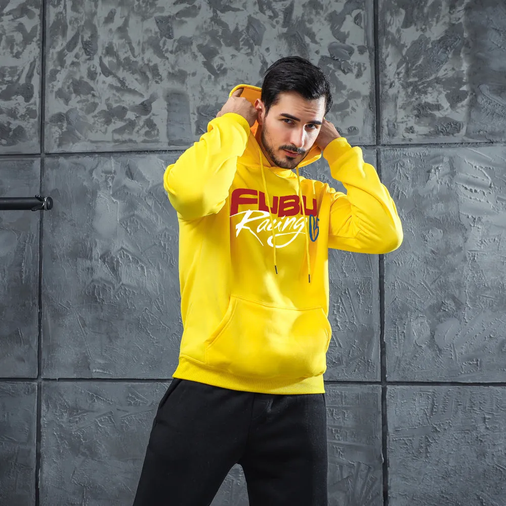 Men Graphic Hoodie Fashion Men's and Women's Hooded Fleece-Lined Casual Sweatshirt