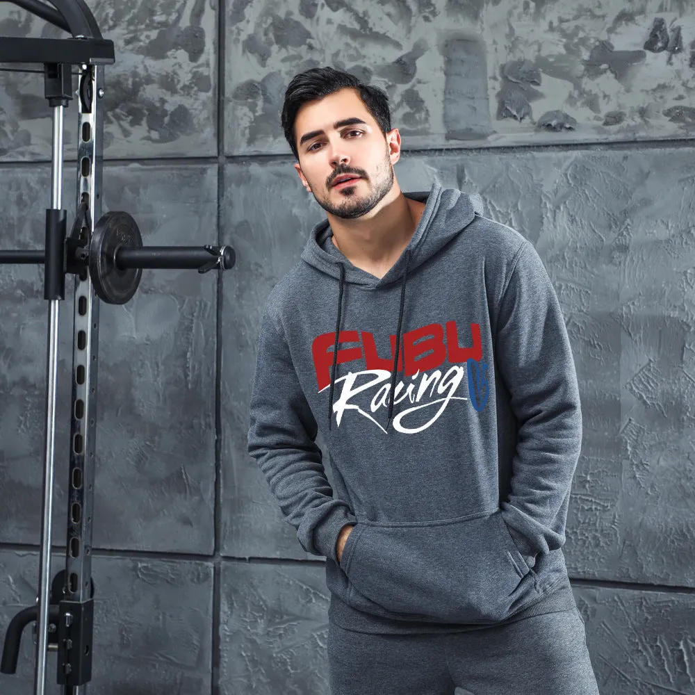 Men Graphic Hoodie Fashion Men's and Women's Hooded Fleece-Lined Casual Sweatshirt