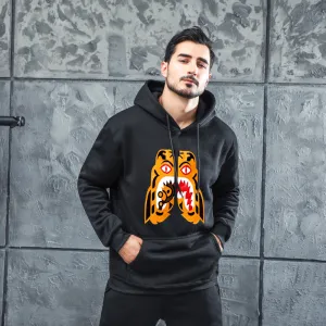 Men Graphic Hoodie Fashion Men's and Women's Trendy Hoodie Men's Printed Sports Sweater