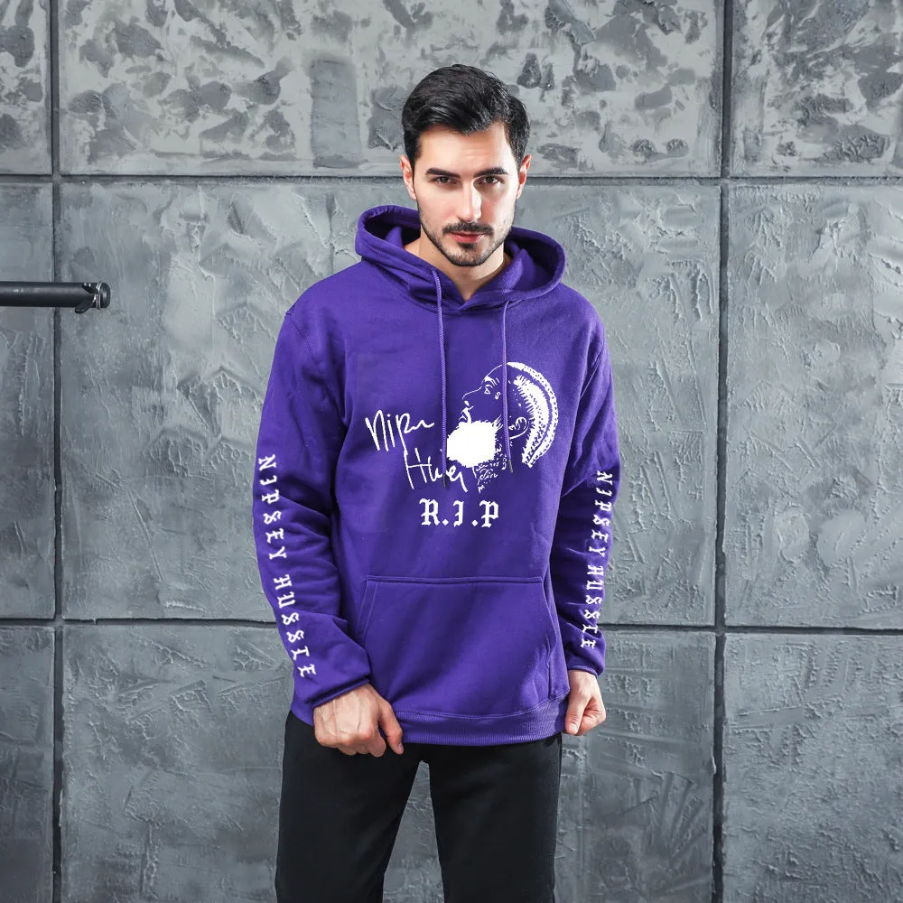 Men's Graphic Hoodie Rap Singer Polo Men's Hoodie