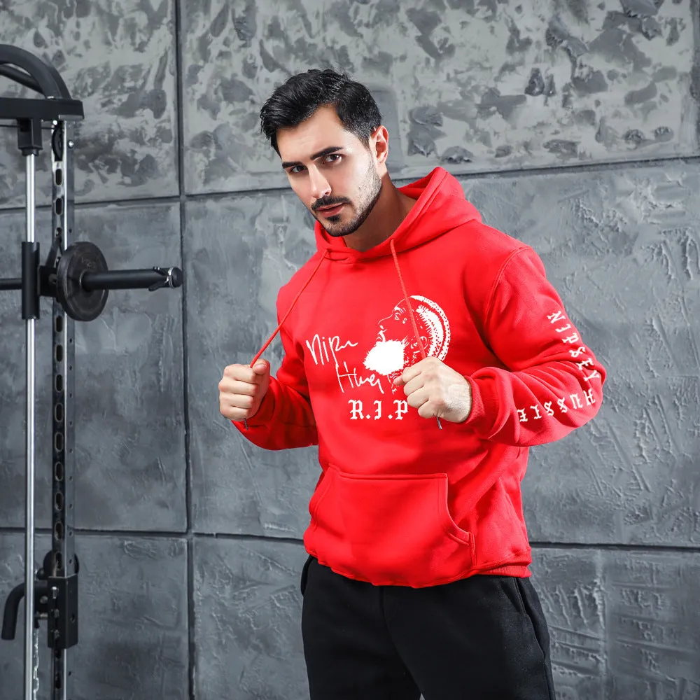 Men's Graphic Hoodie Rap Singer Polo Men's Hoodie