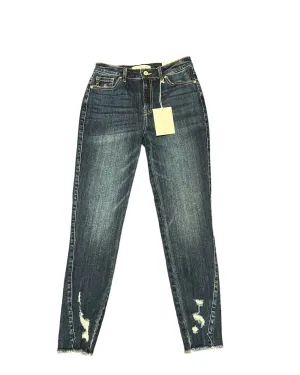 Mid Rise Ankle Skinny