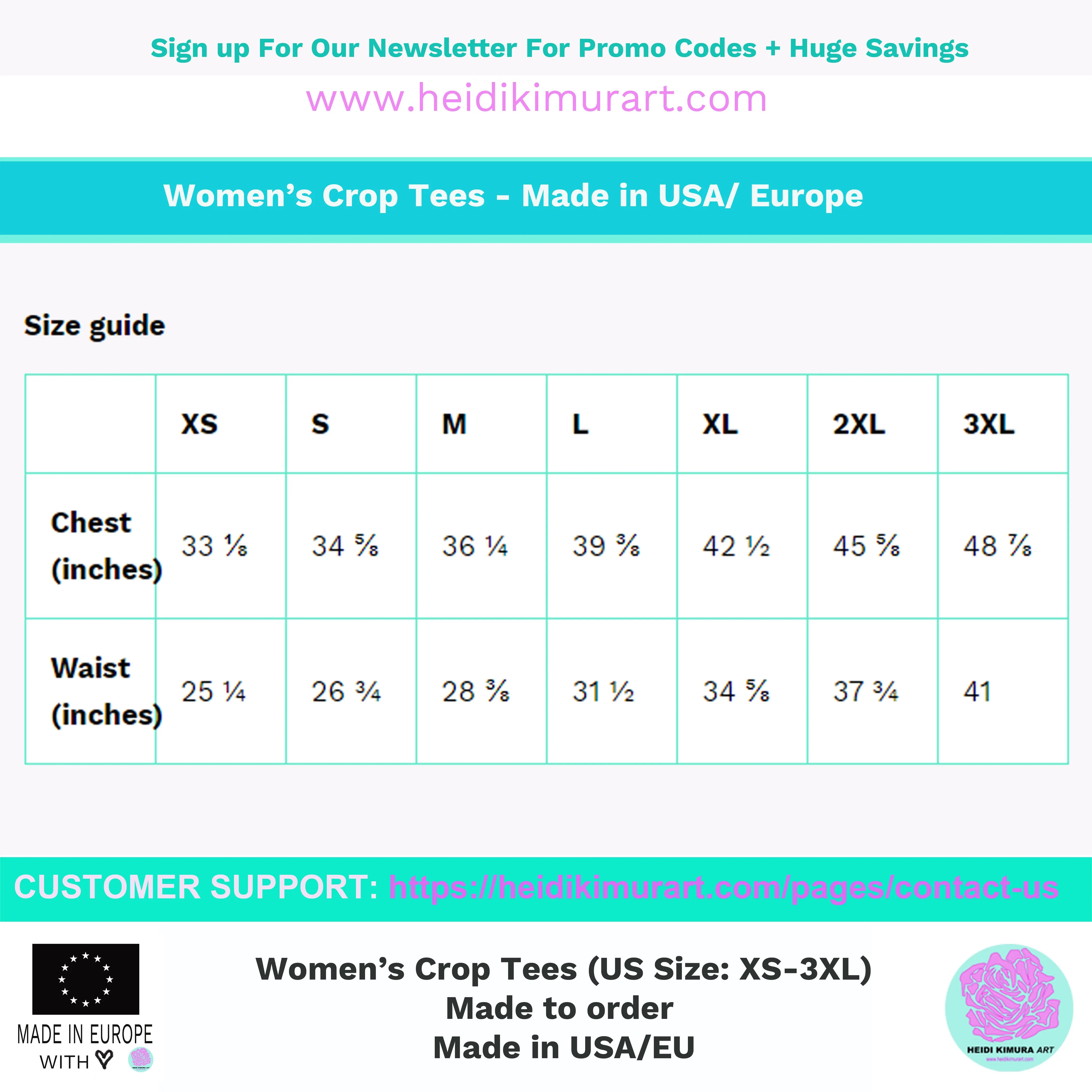 Neon Green Women's Crop Tee, Ladies Solid Color Modern Crop T-shirt-Made in USA/EU