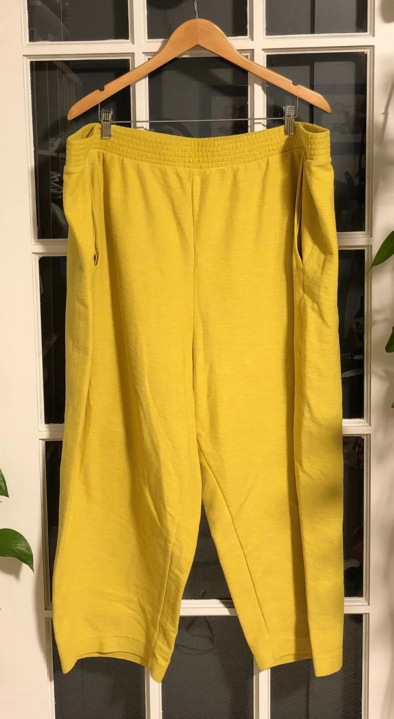 Neon Yellow Joggers 3X