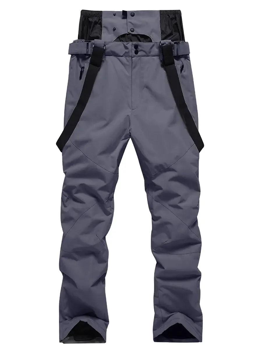 Riuiyele Men Detachable Ski Bibs & Pants