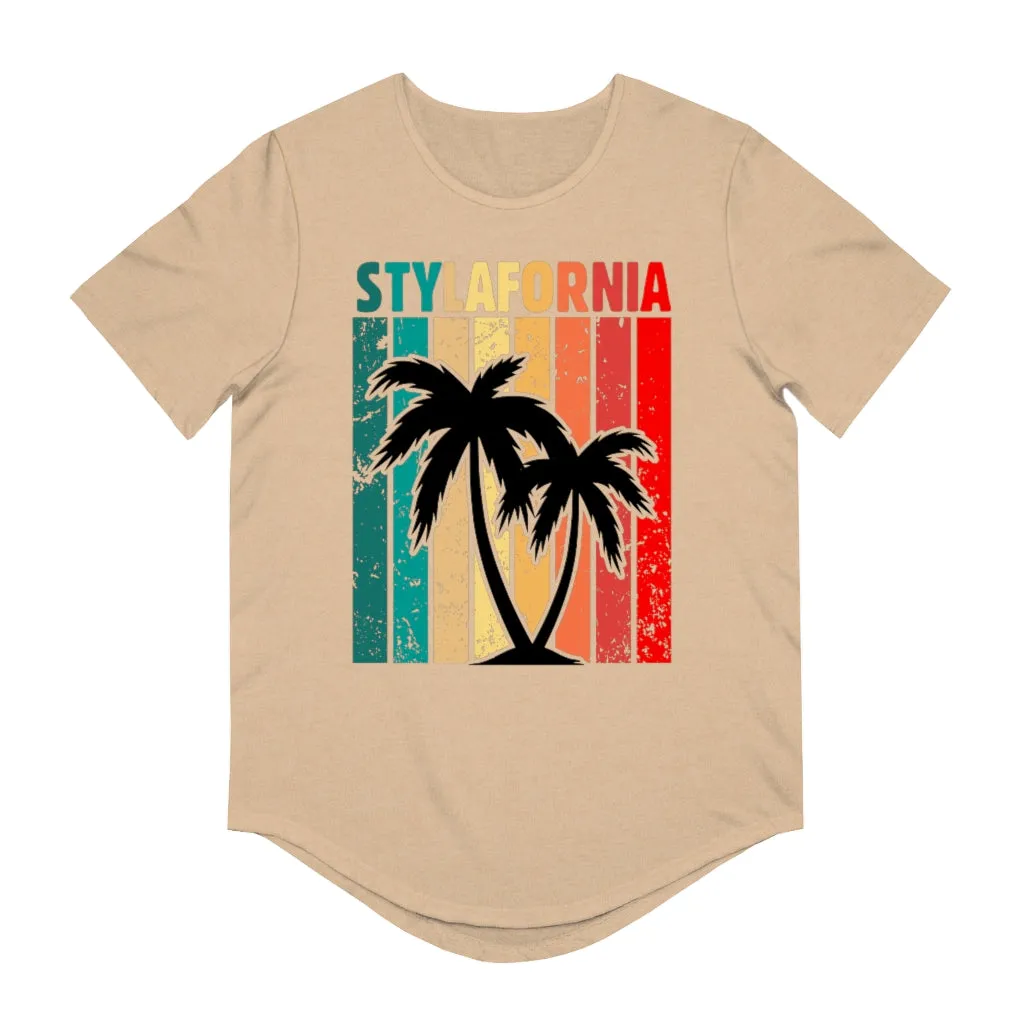 RM Stylafornia Jersey Curved Hem Tee