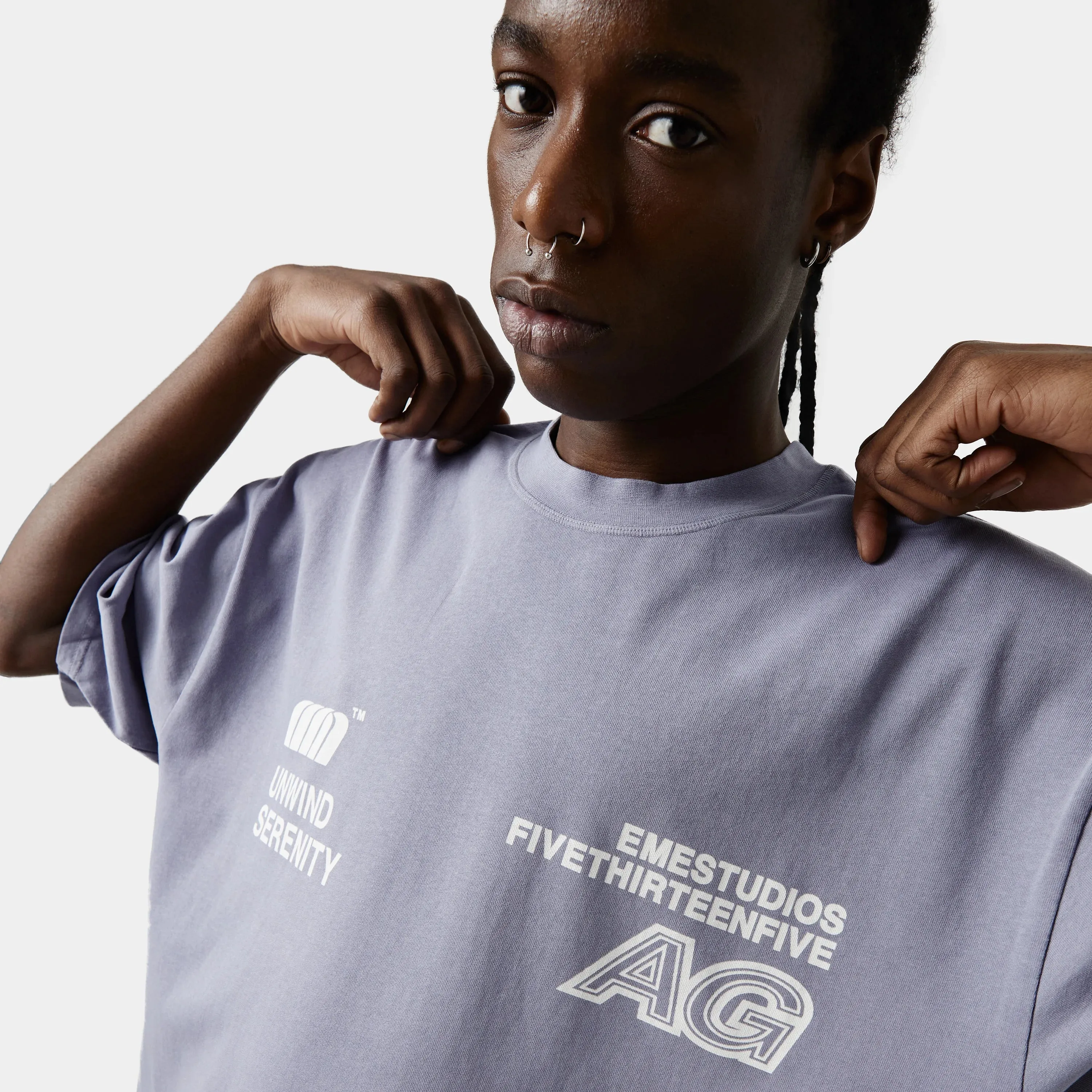 Serenity Deep Sea Oversized Tee