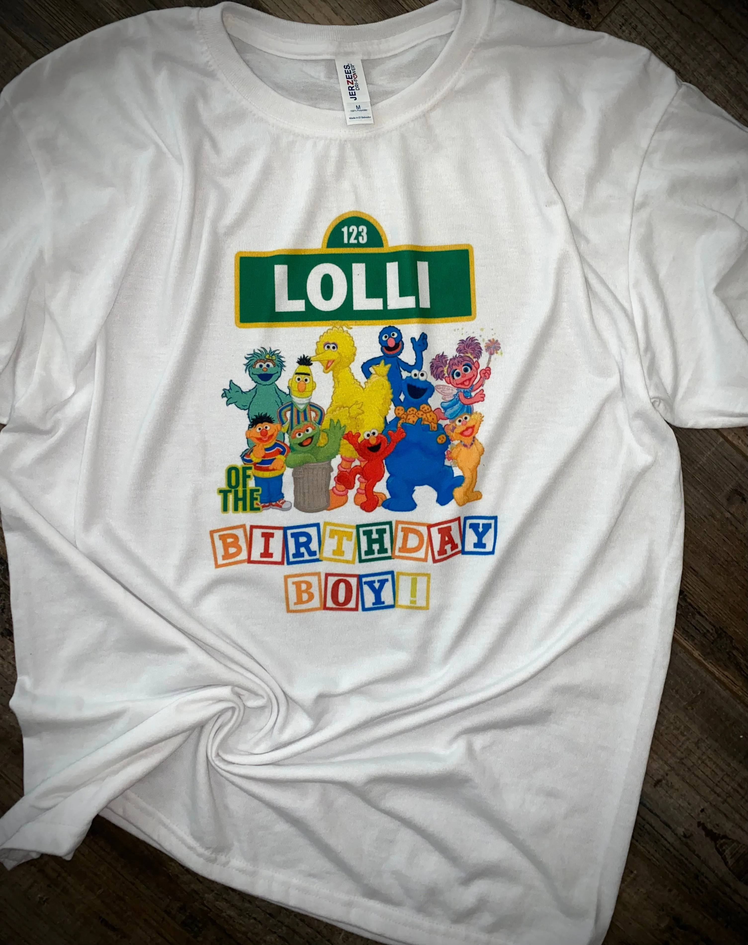 Sesame Birthday (personalized)