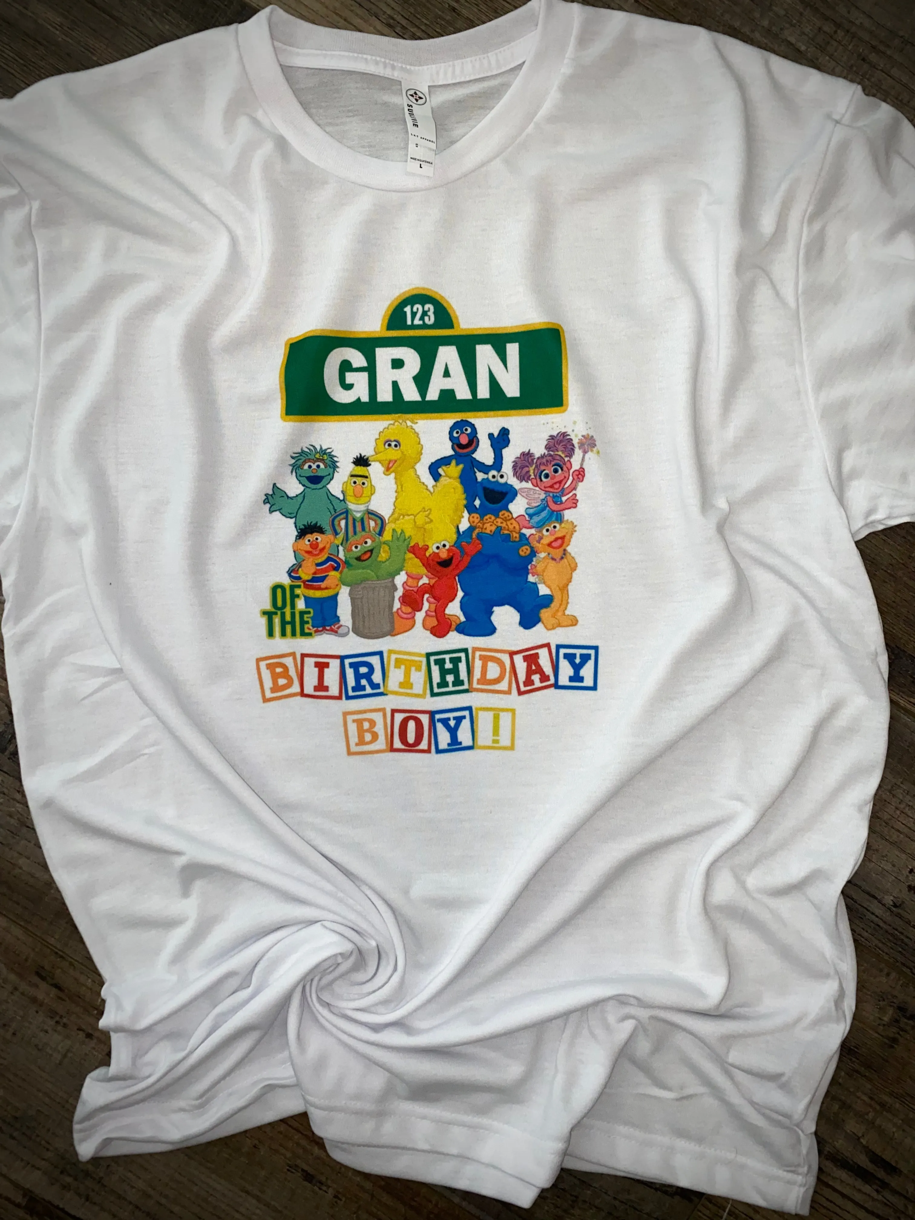 Sesame Birthday (personalized)