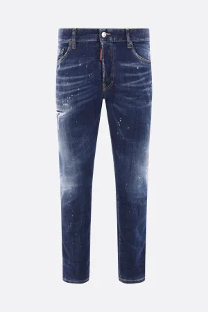 Skater Distressed Denim Jeans