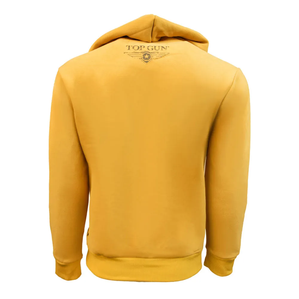 Top Gun Bombs Away Pullover Hoodie Mustard
