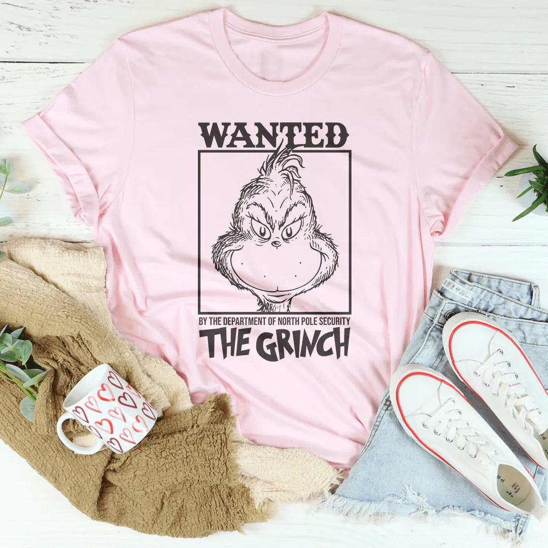 Wanted By The Department Of North Pole Tee