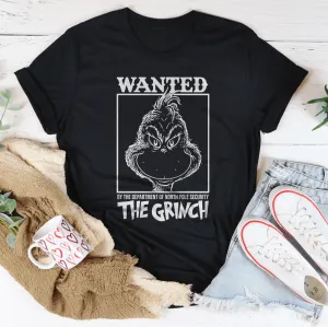 Wanted By The Department Of North Pole Tee